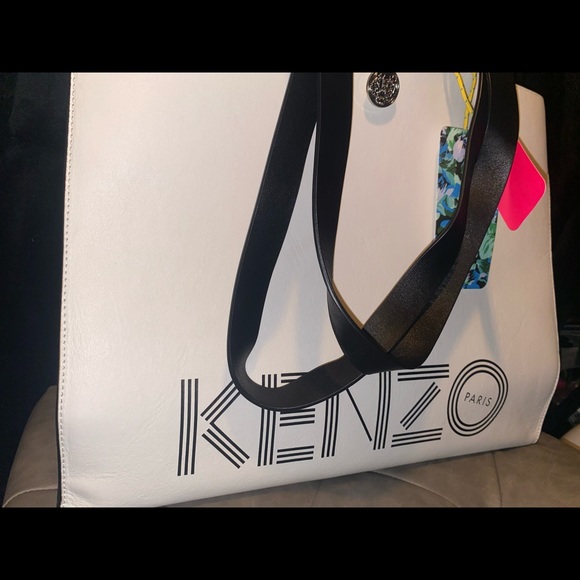 KENZO- Leather handbag Kenzo x H&M - Picture 2 of 6